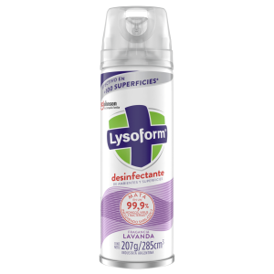 Desinfectante en Aerosol Lysoform Lavanda 285 cc