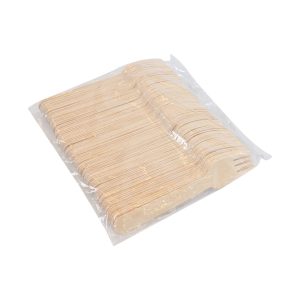 Tenedor Yswood Madera Abedul 100 Unidades