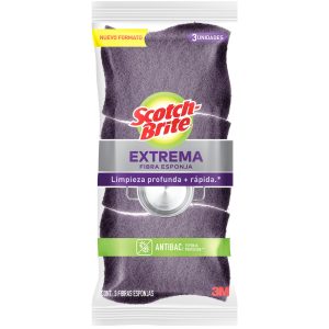 Esponja Fibra Scotch Brite 3M Extrema 3 Unidades