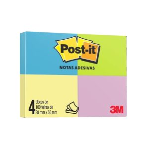 Nota Adhesiva Post-It 653 Chico Neón 4×400 Hojas