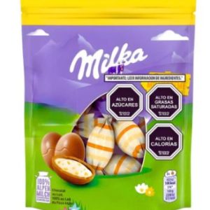 HUEVITOS DE PASCUA MILKA RELLENO DE AVELLANAS DOYPACK (Consultar Stock)