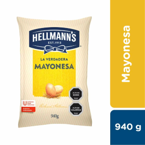 MAYONESA HELLMANNS BOLSA 940 ML