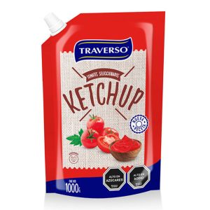 KETCHUP TRAVERSO BOLSA 1 KG