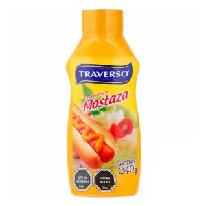 MOSTAZA TRAVERSO BARRIL 240 GR