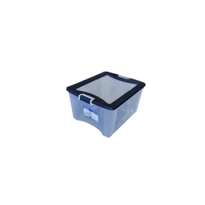 Caja Plástica Wenco Clarity con Tapa 61 L