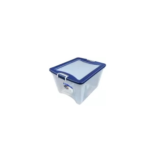 Caja Plástica Wenco Clarity con Tapa 71 L