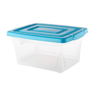 Caja Kendy Plástica con Tapa 10 L 34.5×26.5×17.5 cm