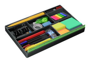 Organizador para Cajón de Escritorio Acrimet Negro