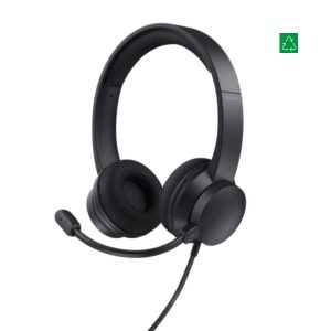 HEADSET AUDIFONO MICROFONO USB HS-260 ECO CANCELACION DE RUIDO TRUST
