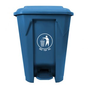 Basurero RedTop con Tapa y Pedal 50 L Azul
