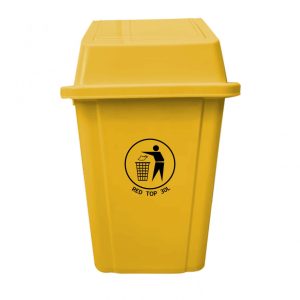 Basurero RedTop con Tapa Vaivén 30 L Amarillo