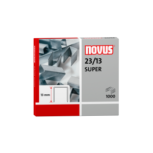 Corchetes Novus 23/13 Caja de 1000 Unidades