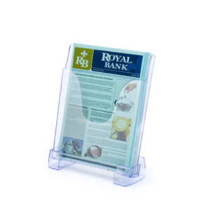 Bandeja Expositora Maxcril Plus con Base Cristal