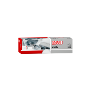 Corchetes Novus 26/6 Caja de 5000 Unidades