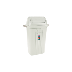 Basurero San Remo Rectagular con Tapa Vaiven 60 Litros