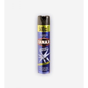 Insecticida Tanax Aerosol Moscas y Zancudos 500 cc