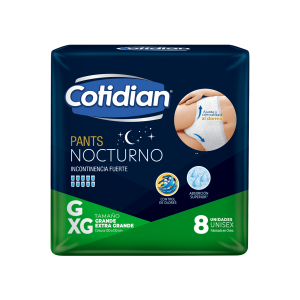 Pañal para Adulto Cotidian Pants Nocturno G / XG 8 Unidades