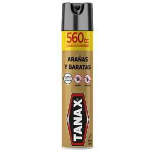 Insecticida Tanax Aerosol Arañas y Baratas 560 cc