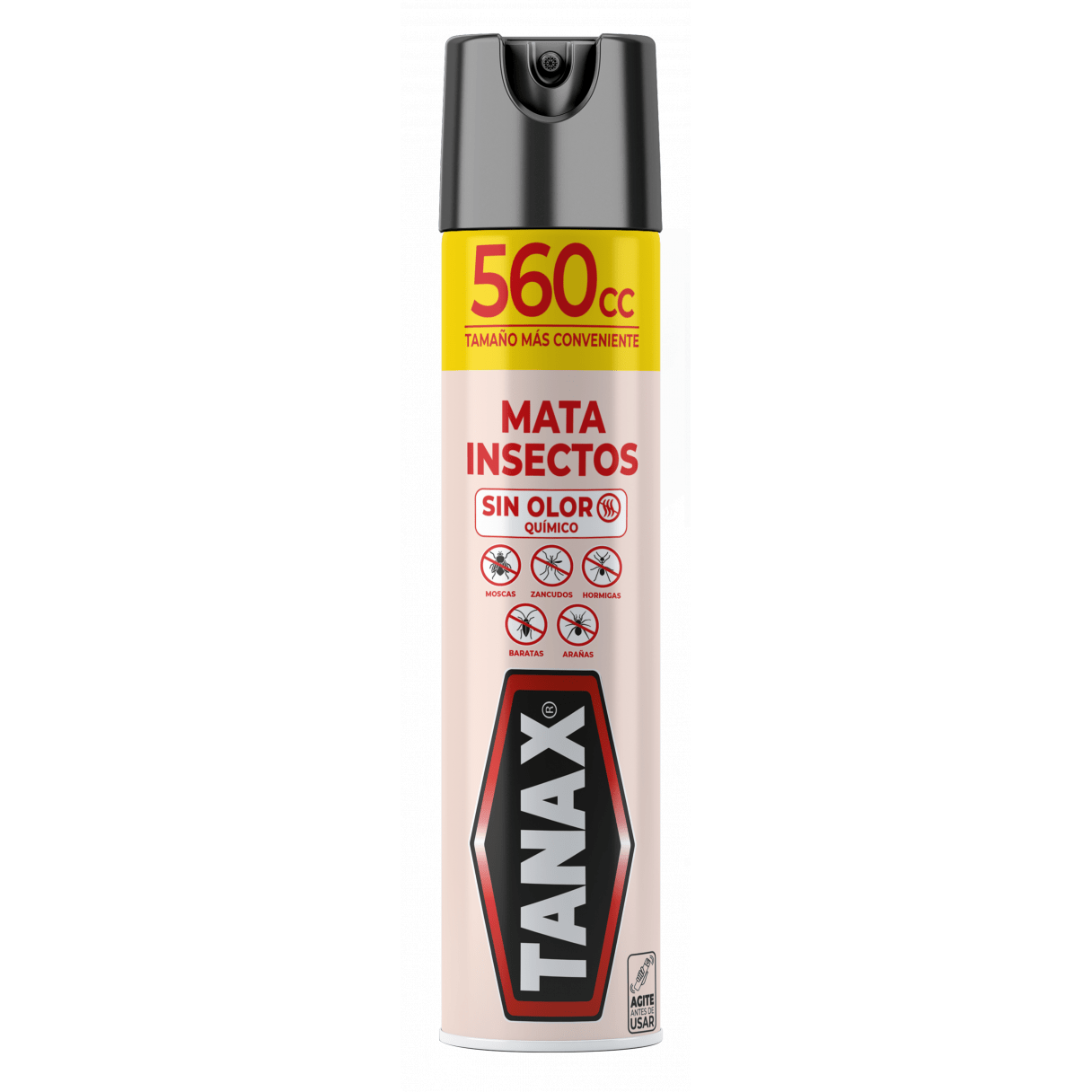 Insecticida Tanax Aerosol Sin Olor Mata Insectos 560 cc