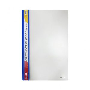 Carpeta Vinil Isofit Fastener Oficio Azul