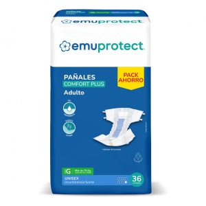 Pañal para Adulto Emuprotect Comfort Plus G 36 Unidades