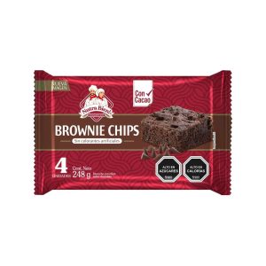 Brownie Nutra Bien Chips 248 g 4 Unidades