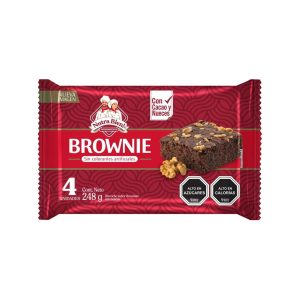Brownie Nutra Bien Chocolate Nueces 248 g 4 Unidades
