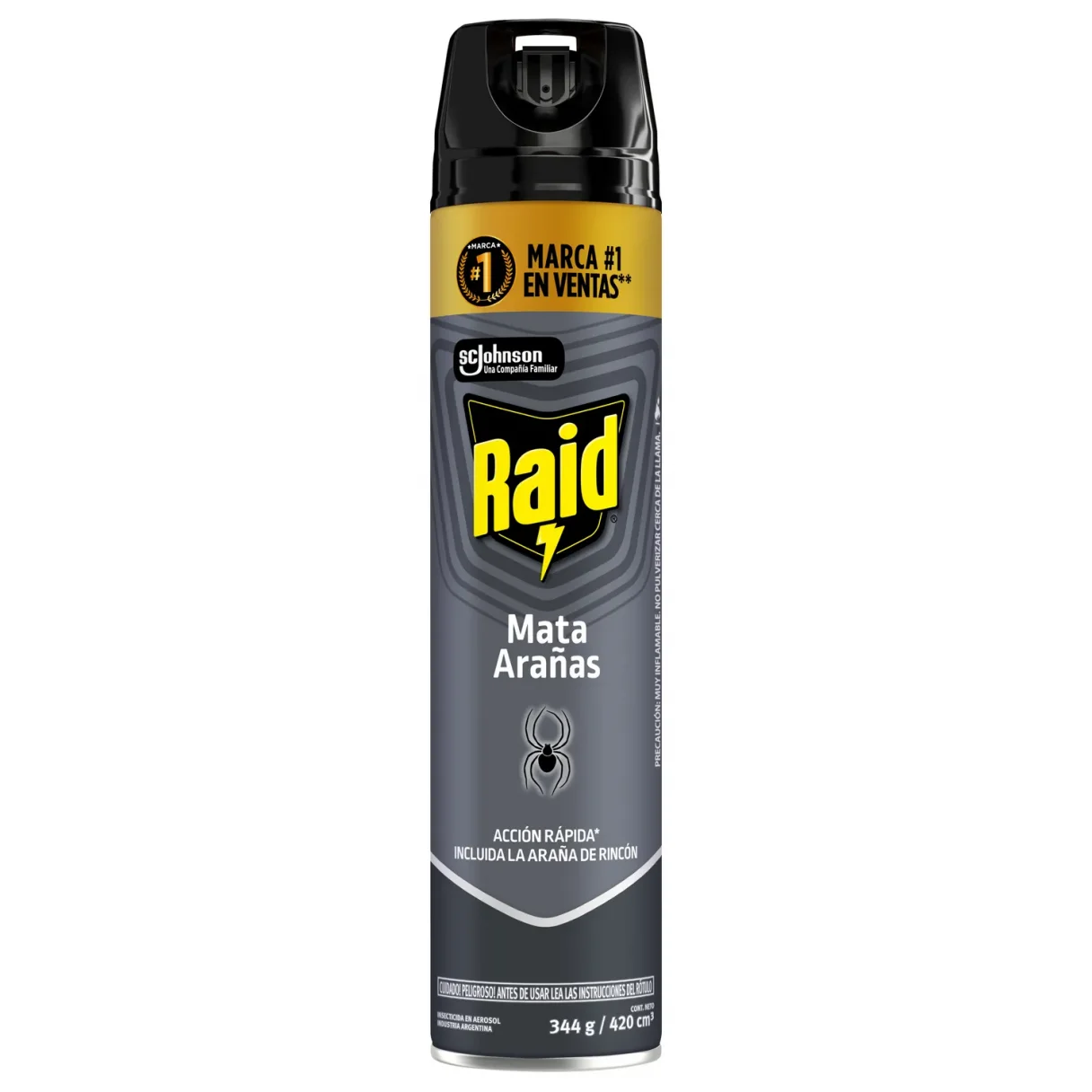 Insecticida Raid Aerosol Mata Arañas 420 cc