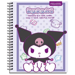 Cuaderno Universitario Proarte Ted/Ed Kuromi M7 100 Hjs.