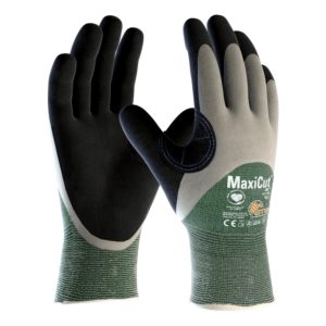 Guantes Anticorte ATG MaxiCut Oil 3 Gris/Negro Talla M