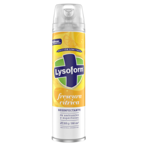 Desinfectante Aerosol Lysoform Frescura Cítrica 360 CC.