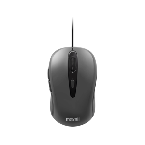 Mouse Maxell Óptico MOWR-105 Alámbrico Gris