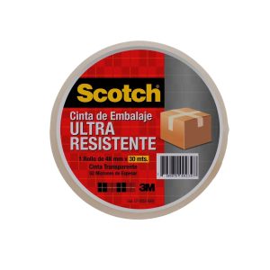 Cinta de Embalaje 3M Scotch Ultra Resistente 48 mm x 30 Mts