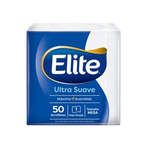 Servilleta Mesa Elite Hoja Simple 33×33 cm 50 Unidades