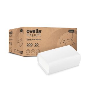 Toalla de Papel Ovella Interfoliada Plus 200 Unidades DH
