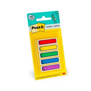 Banderita Adhesiva 3M Post It Flechas 684-ARR1 5 Pads de 100 Hjs