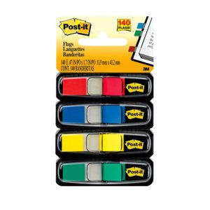 Banderita Adhesiva 3M Post It 683-4 4 Pads de 35 Hojas