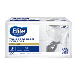 Toalla de Papel Elite Interfoliada Clinic 200 Unidades