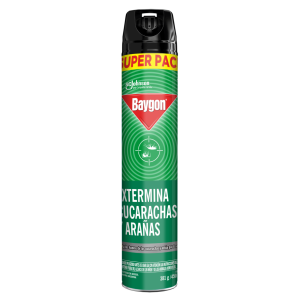 Insecticida Baygon Aerosol Extermina Cucarachas y Arañas