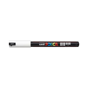 Marcador Posca Acrílico 1M Blanco