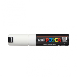 Marcador Posca Acrílico 8K Blanco