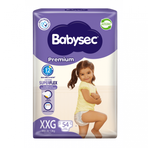 Pañal Babysec Premium XXG 54 Unidades