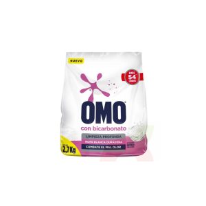 Detergente en Polvo Omo Bicarbonato 2.7 Kg