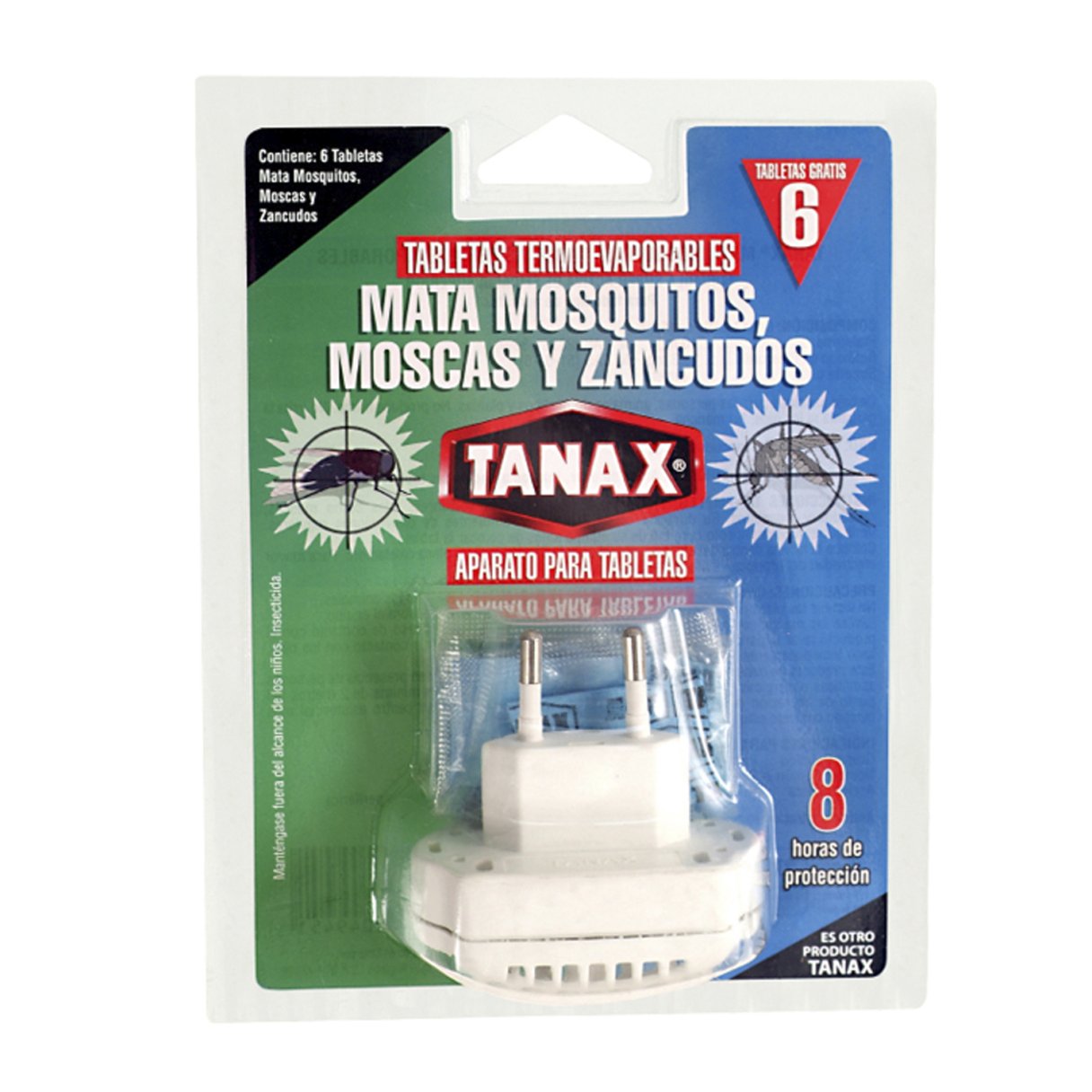 Insecticida Eléctrico Tanax Mata Mosquitos, Moscas y Zancudos