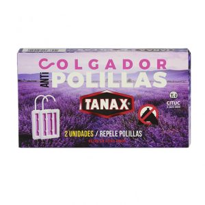 Repelente de Polillas Tanax 2 Colgadores