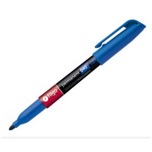 Marcador Permanente Filgo 040 Punta Fina Azul