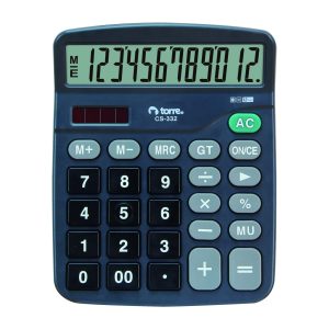 Calculadora Básica Torre CS-332 Negro