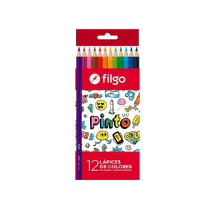 Lápices De Colores Filgo Pinto 12 unidades