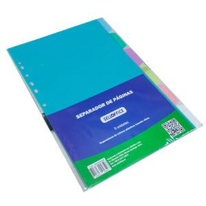 Separador Selloffice Oficio Multicolor Pack 6 Unidades