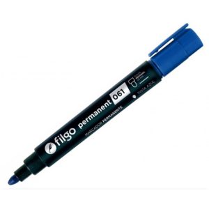 Marcador Permanente Filgo 061 Azul